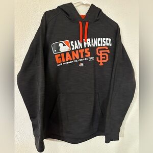Majestic Official MLB SF Giants Therma Base Performance Hoodie Men’s Size Medium